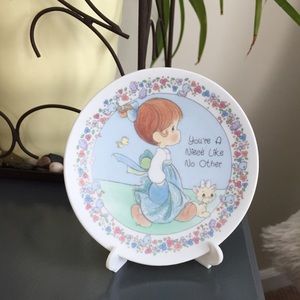 Precious Moments Plaque with Plastic Stand